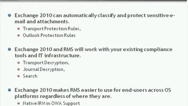 Microsoft Windows Server 2008 R2 - Whats New In Windows Server 2008 R2 AD RMS by Amol Bhandarkar смотреть онлайн