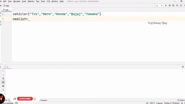 List Data Type in Python Part -6 |Copying a List in Python (Tamil) | Prof.Antony Vijay смотреть онлайн