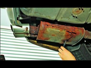 ГЛУШИТЕЛЬ НЕ БУДЕТ РЖАВЕТЬ ЕСЛИ СДЕЛАТЬ ТАК