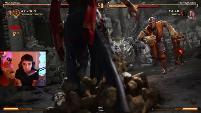Playing TREMOR for the FIRST TIME and DOMINATING on Mortal Kombat 1! смотреть онлайн