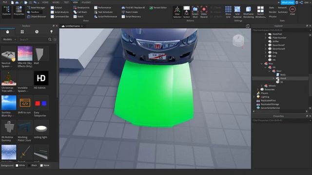 HOW TO PUT A HOOD SCRIPT ON YO ROBLOX CAR A-CHASSIS (NEW!!! 2022!!!) смотреть онлайн