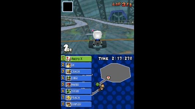 Mario Kart DS Deluxe Playthrough - Part 8 - Lightning Cup (150cc) смотреть онлайн