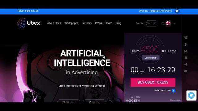 Ubex - обзор команды, bounty и социальной активности смотреть онлайн