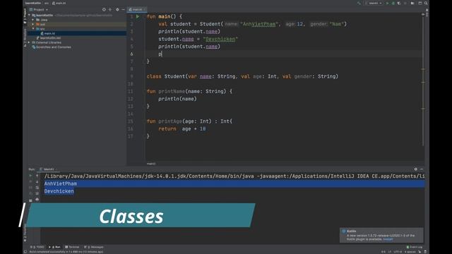 KOTLIN VỚI DEVCHICKEN: TỰ HỌC KOTLIN TRONG 15 PHÚT - KOTLIN #0. смотреть онлайн
