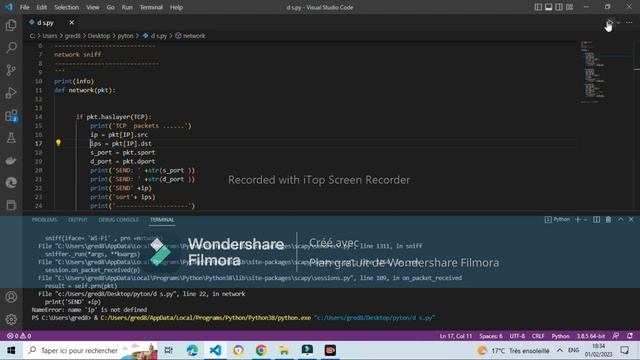 sniff network Create Simple Packet Sniffer Using Python смотреть онлайн