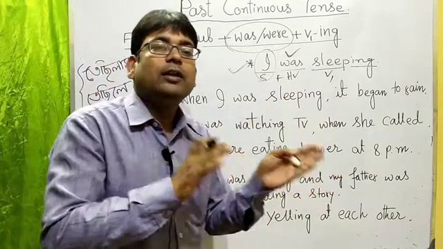 Past Continuous Tense with Examples | Progressive Tense|Tense in Bengali |English Grammar in Bengal смотреть онлайн
