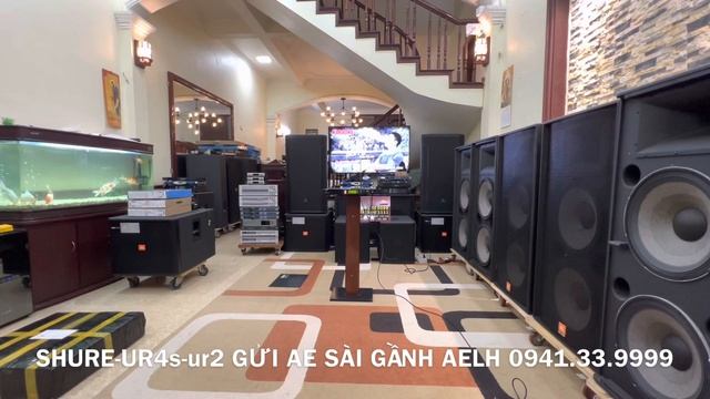 Micro Shure UR24S Tiếp Tục Lên Đường Gửi A. Cường SG | CAO JBL смотреть онлайн