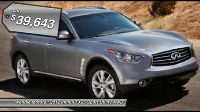 2012 INFINITI FX35 Spokane, WA P130003 смотреть онлайн