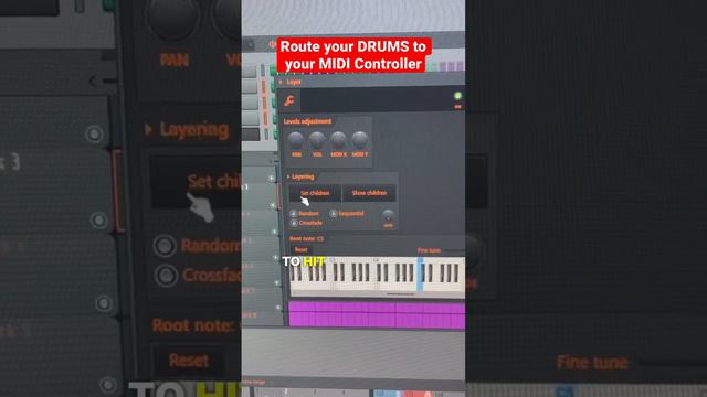 How to Route Drums to any Midi Controller in FL Studio #flstudiotips #musicproducer #flstudio21 смотреть онлайн