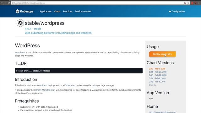 Kubeapps Dashboard with Service Catalog смотреть онлайн