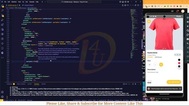 Glamazon App Development Series in Laravel, React Native & Flutter with Source Code Part 31 | DD4Yo смотреть онлайн