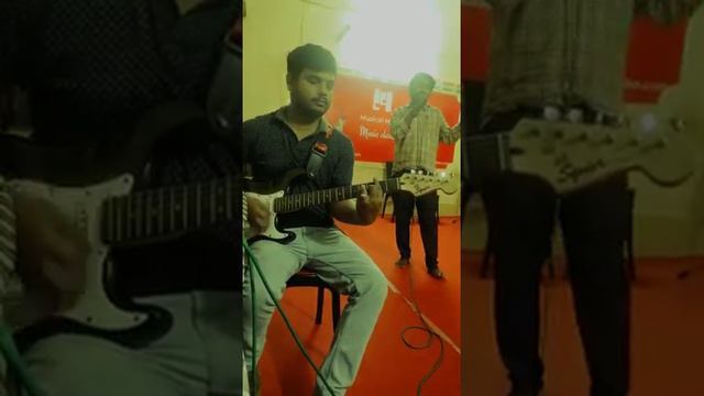 jamming //song-Alvida #jaminguitar #music #rockstar смотреть онлайн