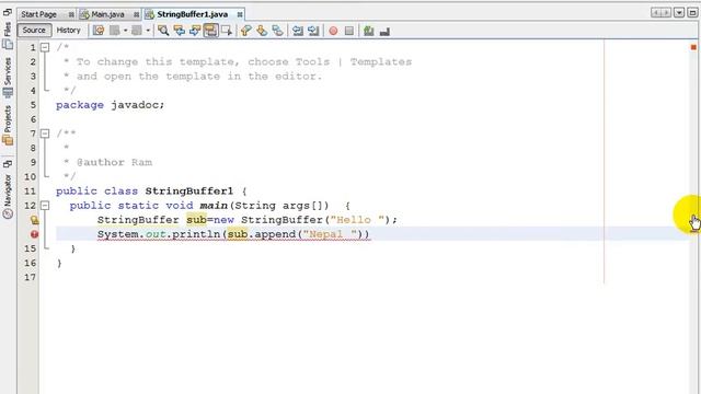 Java Append Fuction смотреть онлайн