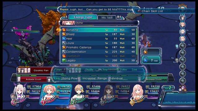 Omega Quintet - Post game end leveling (Advanced Mode) Ver. 2 смотреть онлайн