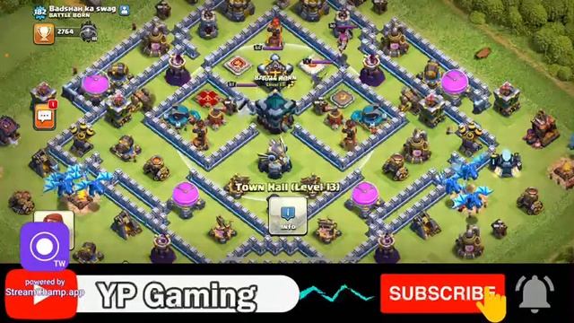 LET'S GO LIVE BASE VISIT | TOWN HALL LEVEL 8,6 | JOIN MY CLAN смотреть онлайн