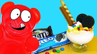 МОРОЖЕННОЕ ИЗ M&MS ДЛЯ ЖЕЛЕЙНОГО МЕДВЕДЯ ВАЛЕРЫ.mp смотреть онлайн