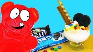МОРОЖЕННОЕ ИЗ M&MS ДЛЯ ЖЕЛЕЙНОГО МЕДВЕДЯ ВАЛЕРЫ.mp