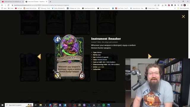 You've got to be KIDDING me! Three more TERRIBLE Warrior cards!? + Demon Hunter cards! смотреть онлайн