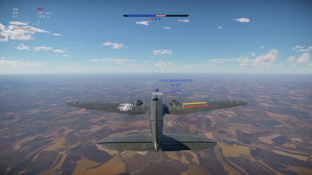 War Thunder Leopard 1 2kills & Bomber 1kill смотреть онлайн