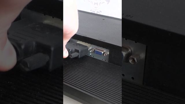 Как подключить монитор к системному блоку