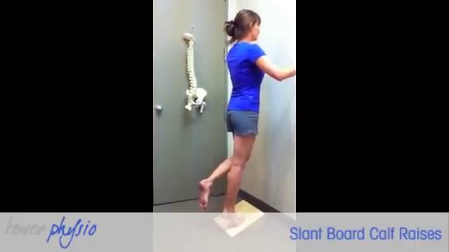 Slant Board Calf Raises смотреть онлайн