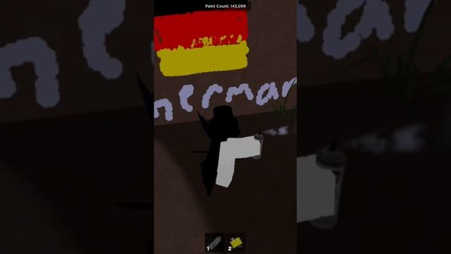 Drawing the Germany flag on Roblox spray paint! смотреть онлайн