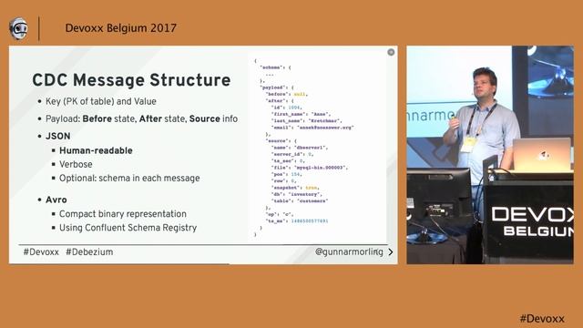 Streaming Database Changes with Debezium by Gunnar Morling смотреть онлайн