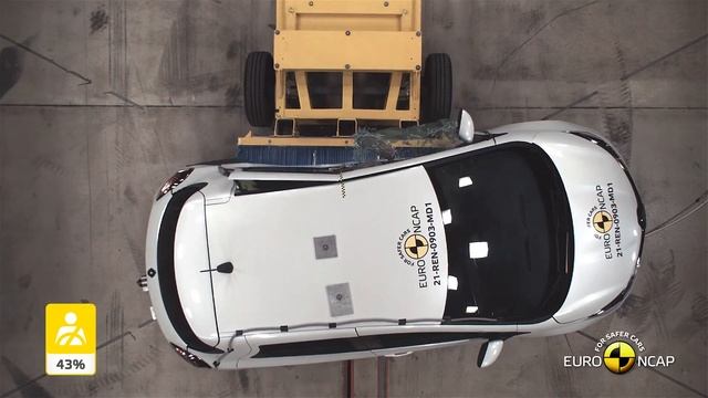 Renault Zoe Euro NCAP testing смотреть онлайн