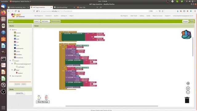 Open Street Maps (OSM) with App Inventor 2 смотреть онлайн