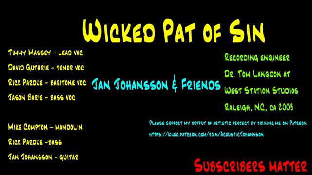 Wicked Path of Sin- Jan Johansson & Friends смотреть онлайн
