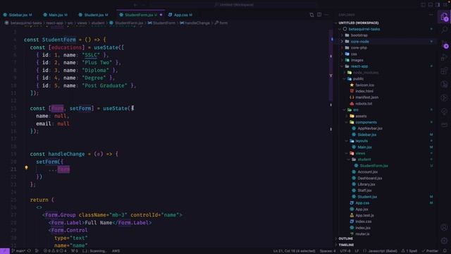 React Form State Simplified: Harnessing the Power of Objects and Arrays - Malayalam Tutorial смотреть онлайн