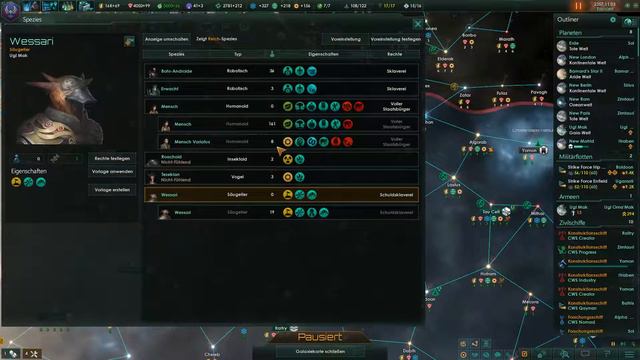 Let's Play Stellaris 2.0 Apocalypse deutsch Commonwealth #27 Vernichtung der League of Ugl Oma'Mak смотреть онлайн