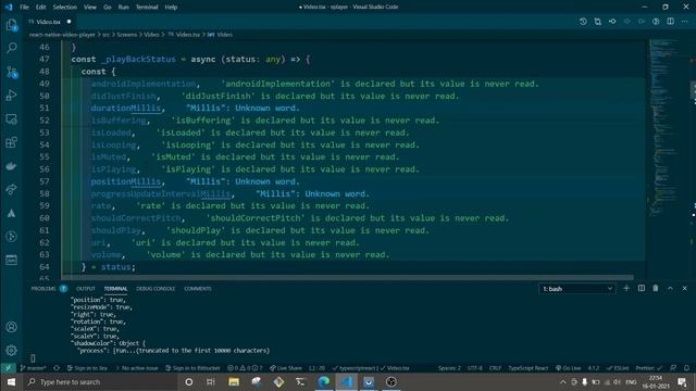 #4 Building video player with react native | Volume control | [React Native ] Part-4 смотреть онлайн