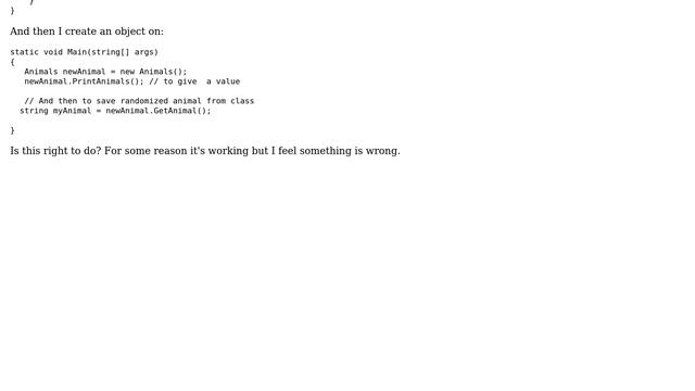 Code Review: Array inside class method смотреть онлайн