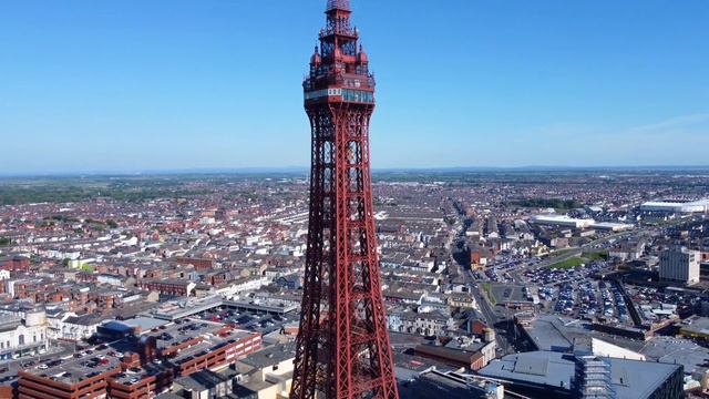 🇬🇧 BLACKPOOL Drone Footage | 4K HDR | England, UK смотреть онлайн