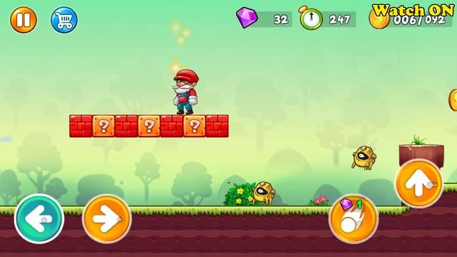 Super Santa Go | Level 1 - Level 4 | Gameplay Walktrough смотреть онлайн