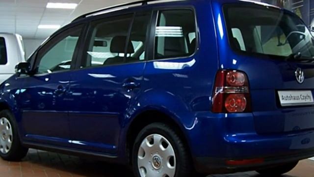 Volkswagen Touran 1 4 TSI Trendline 8W020798 Biscay Blue Perleffekt AUTOHAUS CZYCHY смотреть онлайн