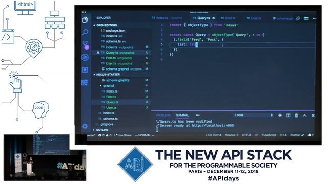 APIdays Paris 2018 - Building scalable, type-safe GraphQL servers, Johannes Schickling, CEO, Prisma смотреть онлайн