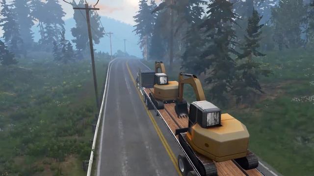 BeamNG.Drive/Excavator Delivery/Working The Port/J-Brake/Turbo/Great Truck Sounds/ 2 смотреть онлайн