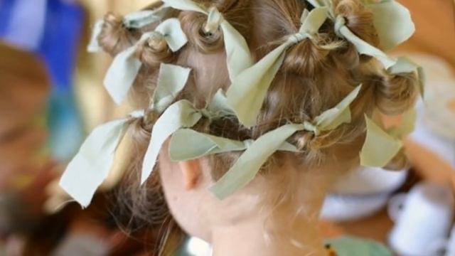 Как накрутить волосы на тряпочки смотреть онлайн