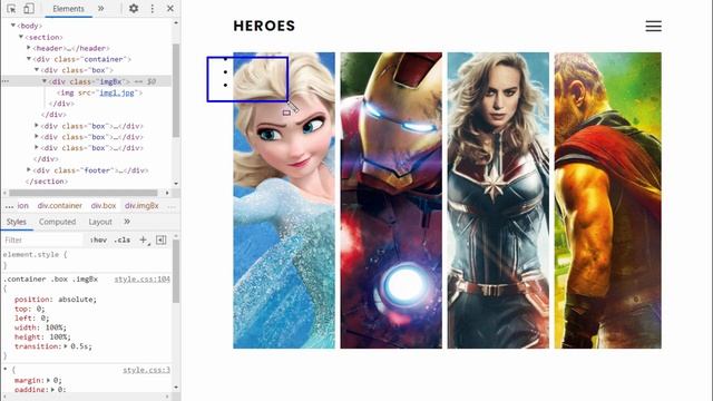 How to Make Responsive Website Design using Html CSS & Javascript | CSS Animated Website | Animatio смотреть онлайн