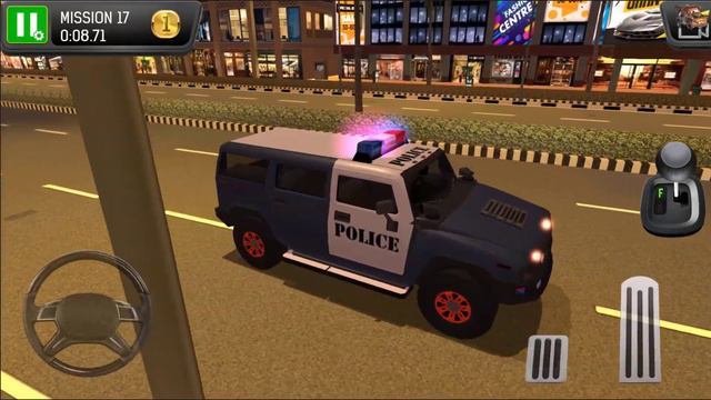 Emergency Driver Sim City Hero - Parking Police Car | Android Gameplay смотреть онлайн