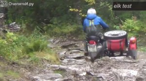 Проверяем мотоциклы "Урал" на бездорожье