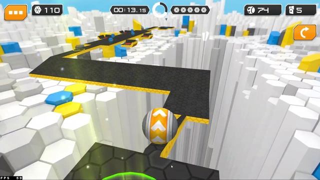 GYRO BALLS - All Levels NEW UPDATE Gameplay Android, iOS #76 GyroSphere Trials смотреть онлайн