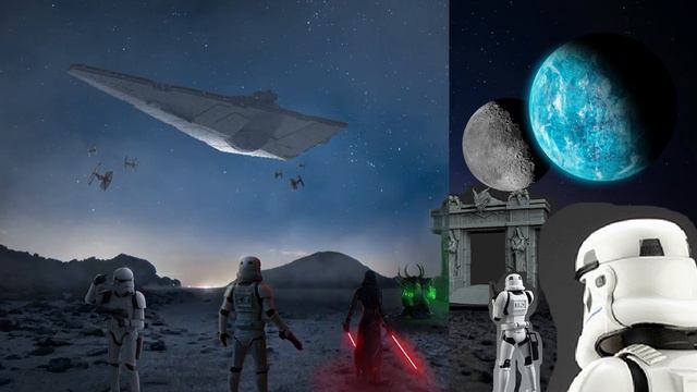 SpeedArt Star Wars VS Warcraft смотреть онлайн