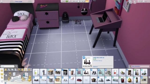 The Sims 4 Speed Build | K-POP FAN BEDROOM + CC Folder смотреть онлайн