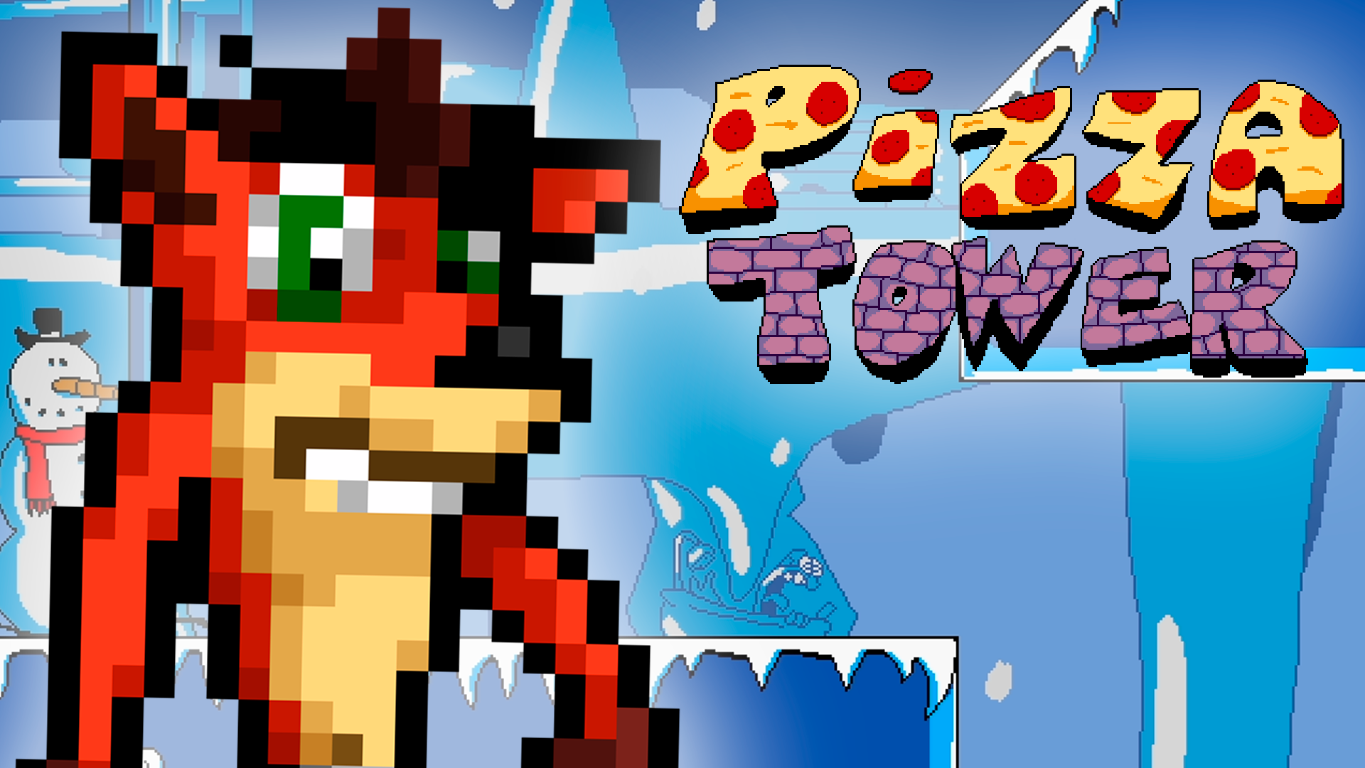 Crash Bandicoot в Pizza Tower - Мод на Pizza Tower