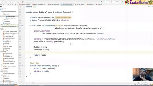 How to Develop complete Android App using Java | Full Quotes App | How to Navigation Drawer | L#17 смотреть онлайн