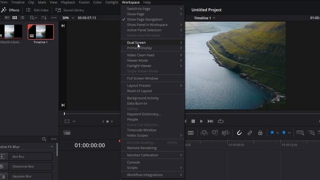How to get Dual Monitors in DaVinci Resolve Studio 18 смотреть онлайн