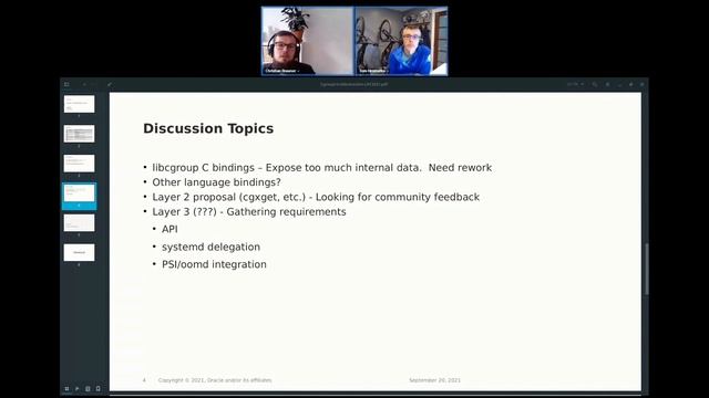 Cgroup v1/v2 Abstraction Layer - Tom Hromatka смотреть онлайн